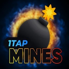 1Tap Mines game by Turbo Games – logo hosted on Coin Casino