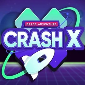 Crash X game by Turbo Games – logo hosted on Coin Casino