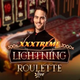 XXXtreme Lightning Roulette logo – Live Casino by Evolution at Coin Casino